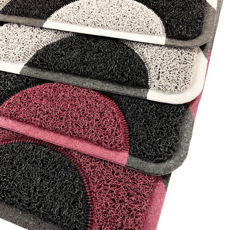 Geo Circle Spaghetti Doormat 90x60cm