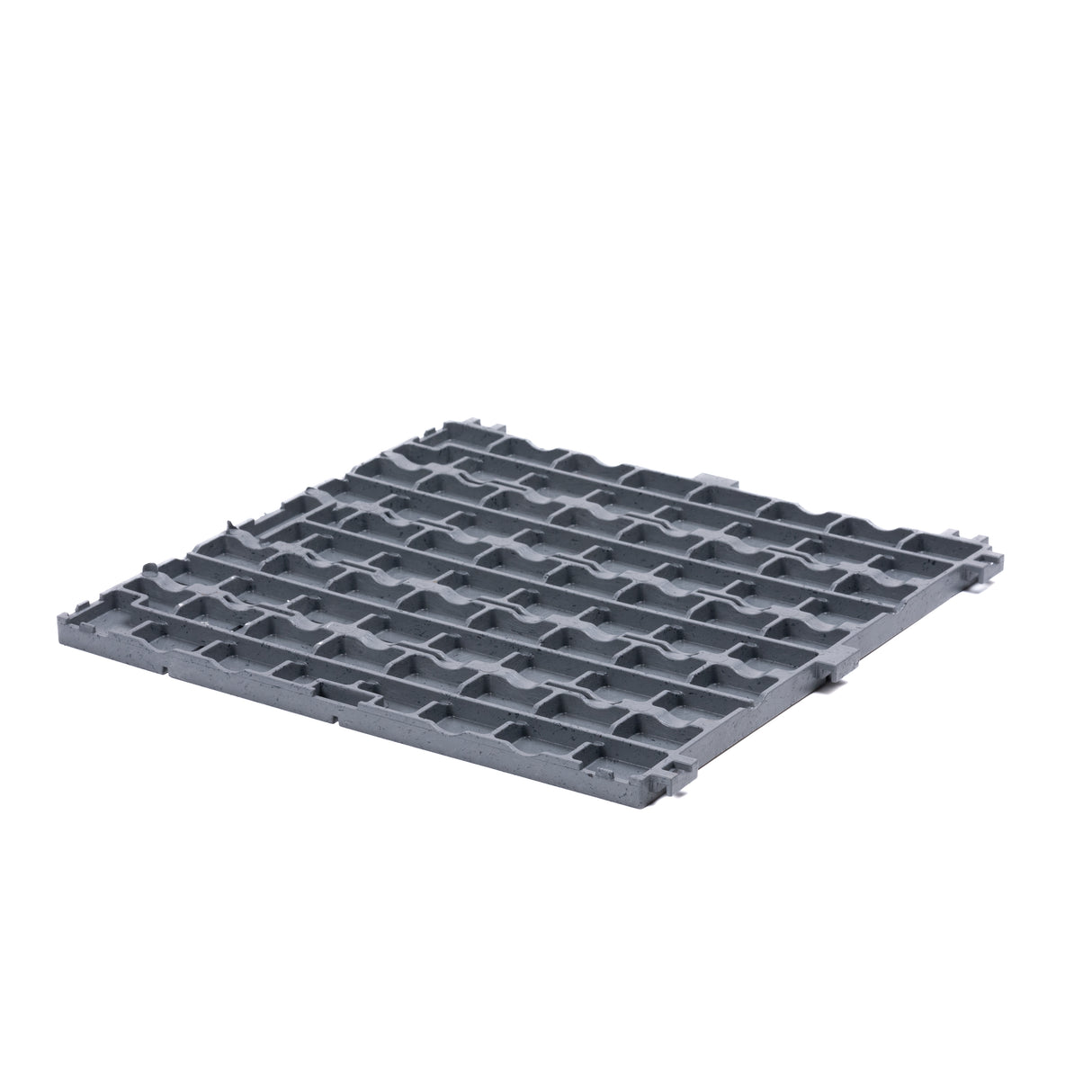 Mosaic Garden Patio Interlocking Composite Decking Tiles - Light Grey - Pack of 40