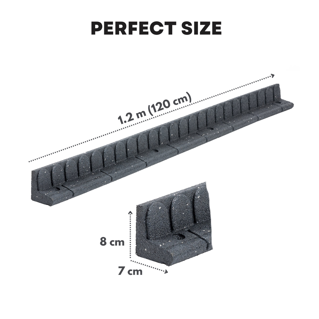 Mower Edge Garden Border 1.2m - Lawnmower Friendly