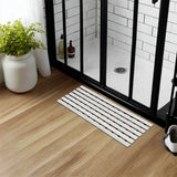 Non-Slip PVC Duckboard Shower Mat - 61cm x 25cm