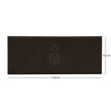 Embossed Pineapple Grey Spaghetti Door Mat