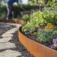 Corten Metal Lawn Edging Garden Border Roll - 5m / 10m