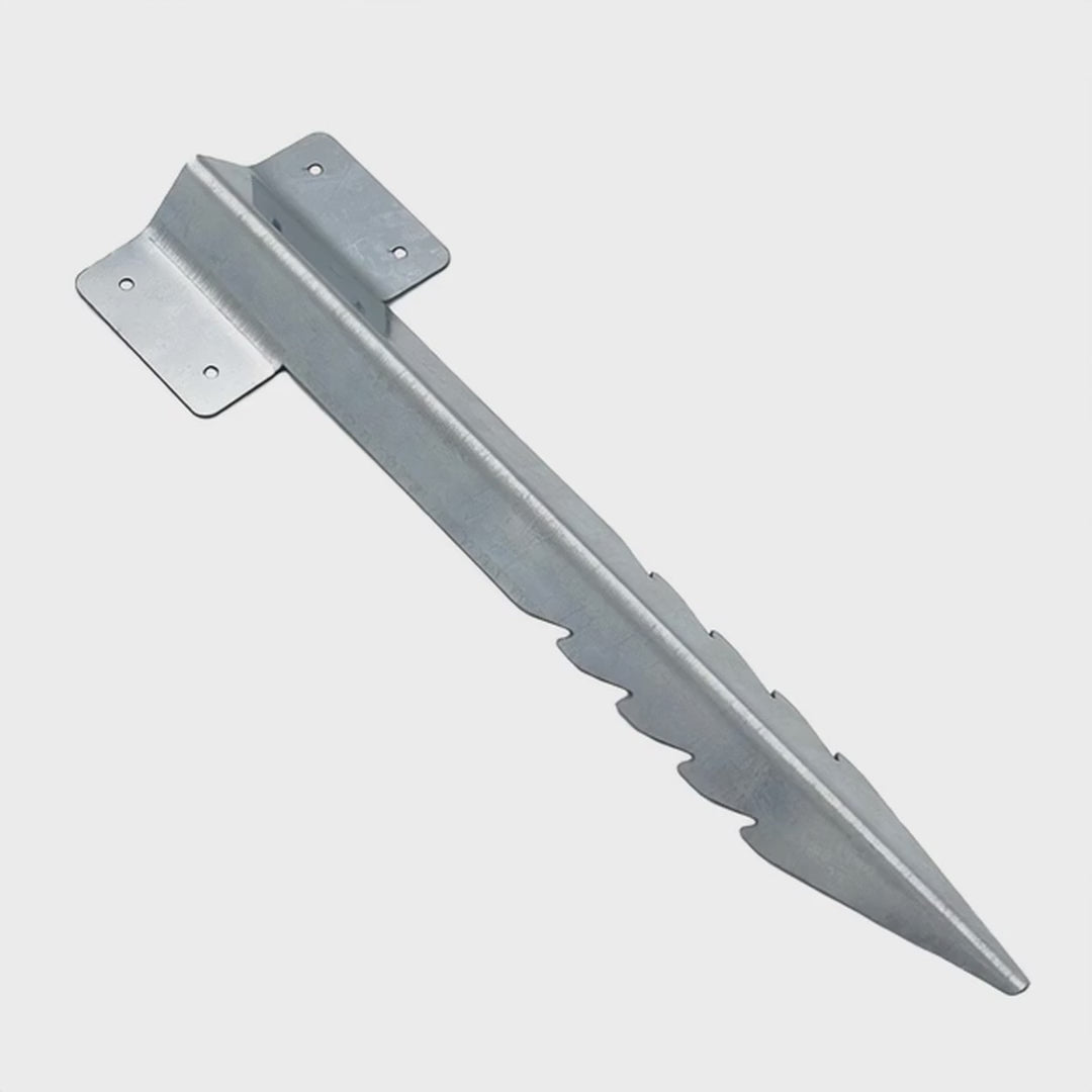 Metal Railway Sleepers Brackets For Landscape, Lawn and Driveway Path Edging