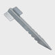 Metal Railway Sleepers Brackets For Landscape, Lawn and Driveway Path Edging