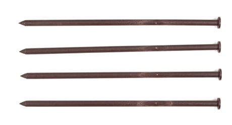 Recycled Rubber Roman Stone Garden Border 1.2m - Brown