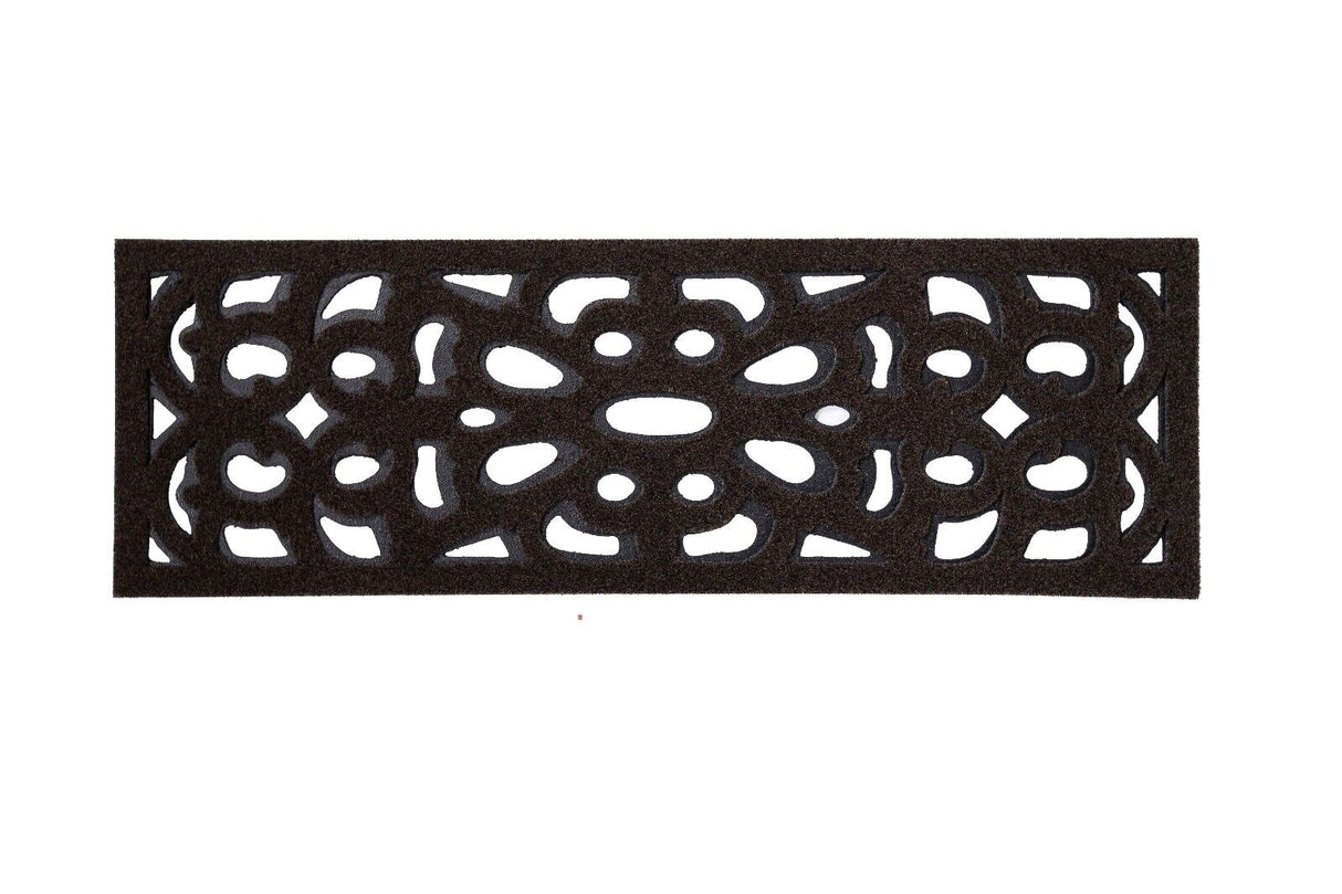 Cast Iron Effect Rubber Door Mat