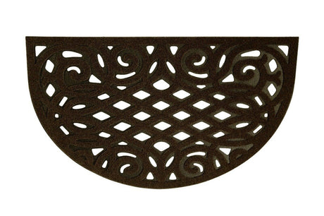 Victorian Style Eco Half Moon Door Mat