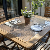 PVC Square Table Cover - Frosted