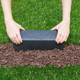 Garden Edging Stomp Edge Border - Graphite