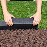 Garden Edging Stomp Edge Border - Graphite