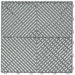 Nicoman Modular Interlocking Ribbed Garage Flooring Tiles
