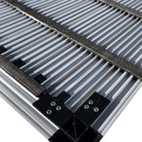 Nicoman Aluminium Door Mat with Carpet Inserts