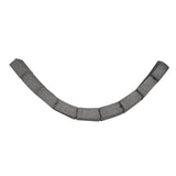 Nicoman decorative recycled rubber garden lawn edging border.