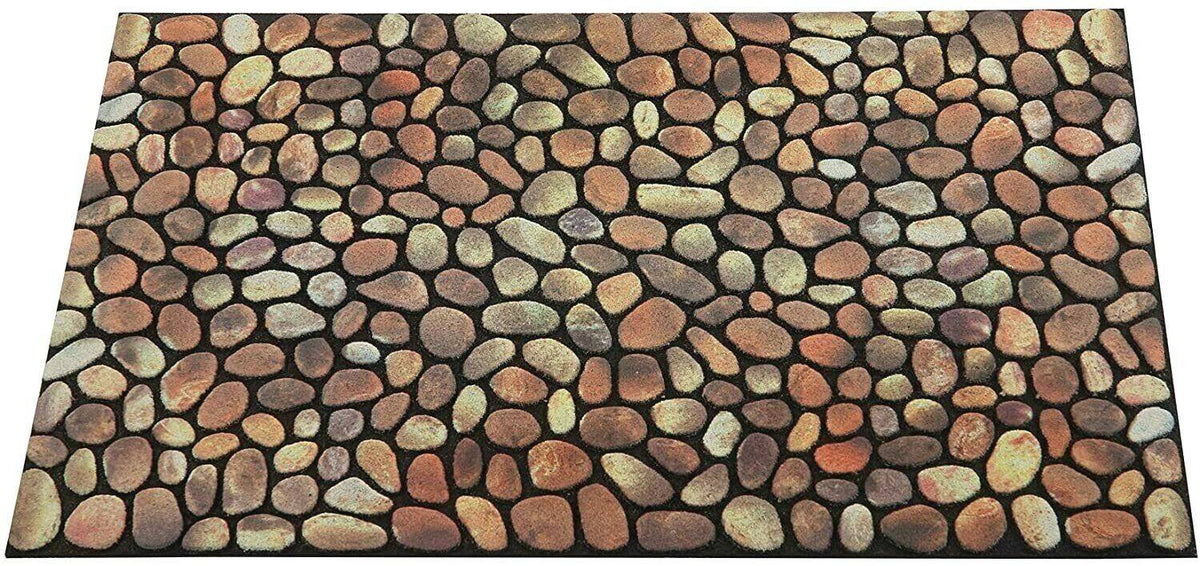 Building Stone Mat Nicoman Pebble Stone Door Mat, Eco Friendly Doormats – Nicoman.co.uk