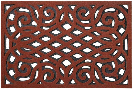 Nicoman Cast Iron Effect Rubber Door Mat