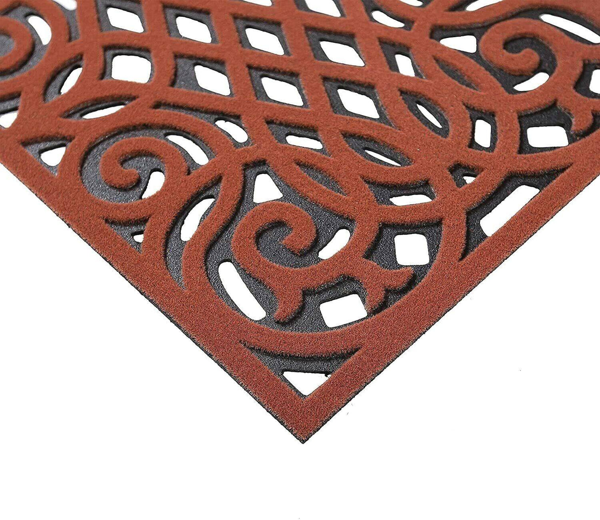 Nicoman Cast Iron Effect Rubber Door Mat