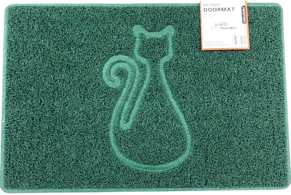 Nicoman CAT Shape Cat Logo Door Mat