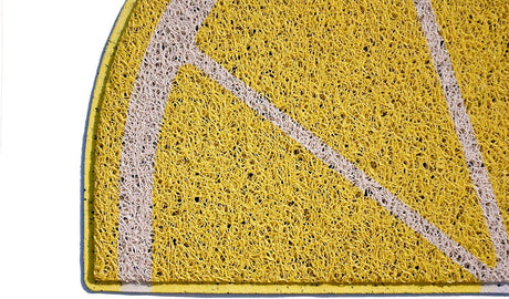 Nicoman Lemon Halfmoon Door Mat 