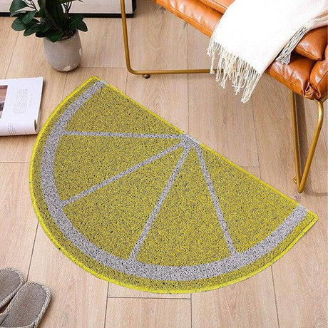 Nicoman Lemon Halfmoon Door Mat 