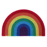 Nicoman Rainbow Colour Pride LGBTQ+ Halfmoon Door Mat