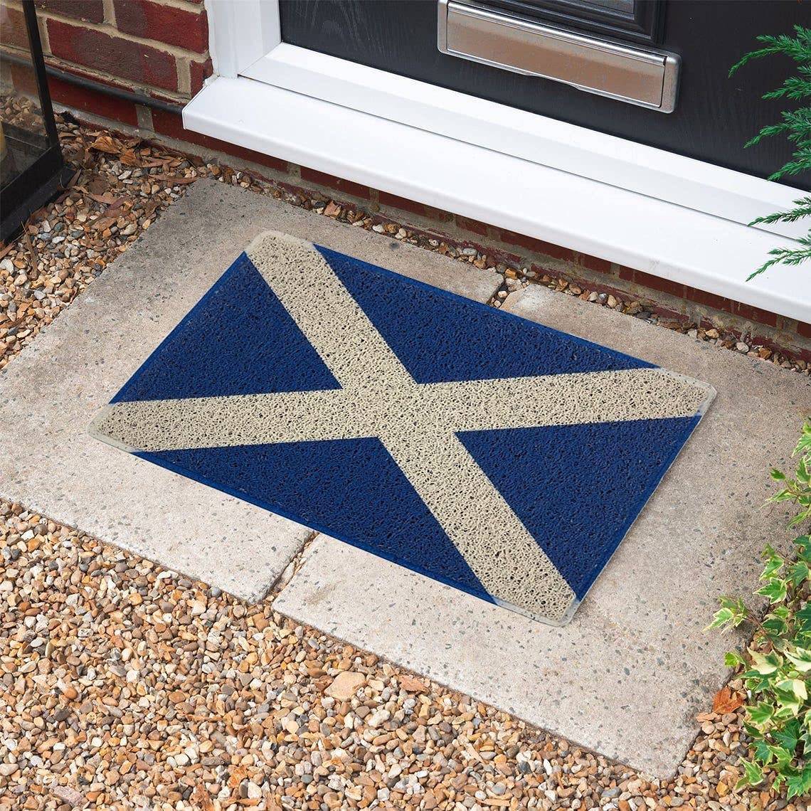 Scotland Mat Nicoman Scottish Flag Door Mat - Elevate Your Entrance – Nicoman.co.uk