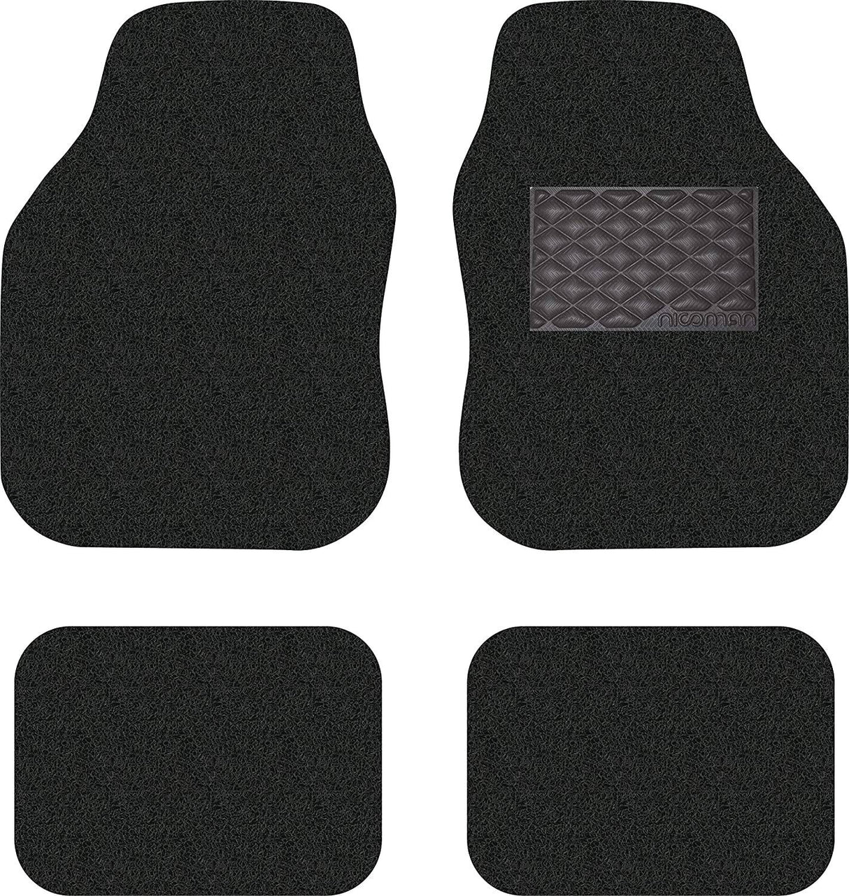 Nicoman Universal 4pc Spaghetti Car Mat Set