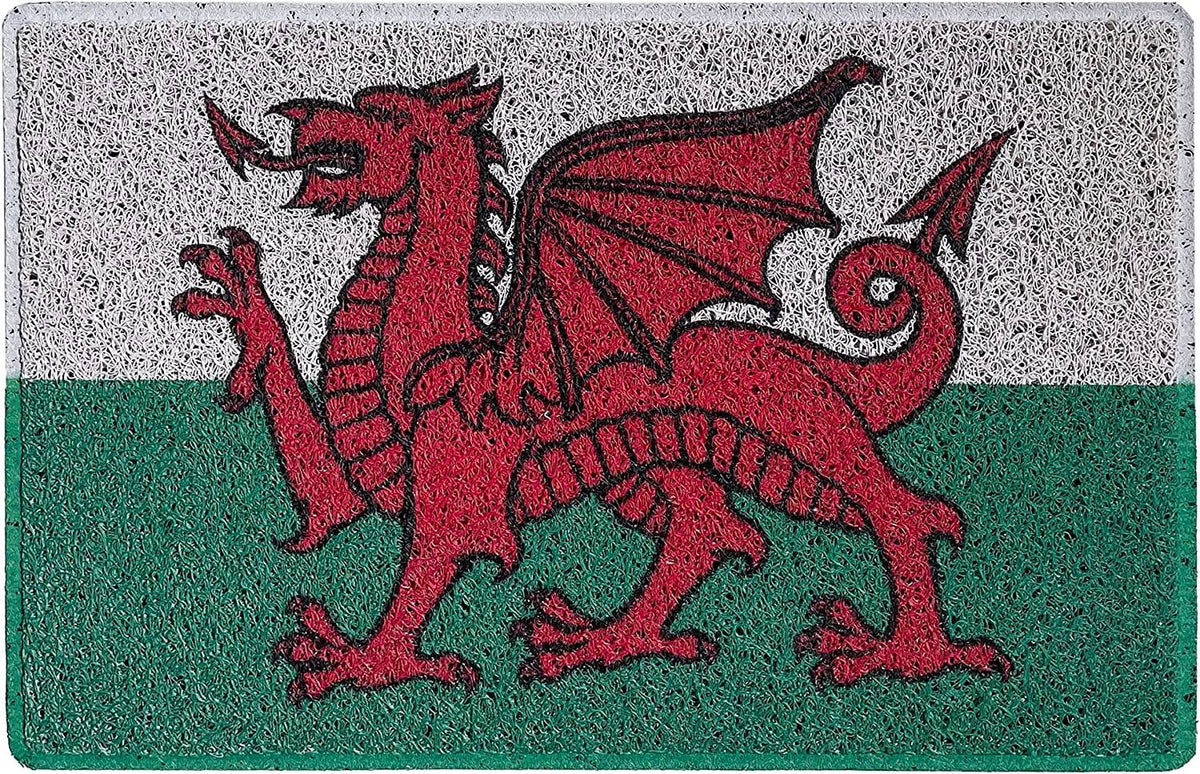 Welsh Mat Nicoman Welsh Flag Door Mat - Welsh Pride at Your Doorstep – Nicoman.co.uk