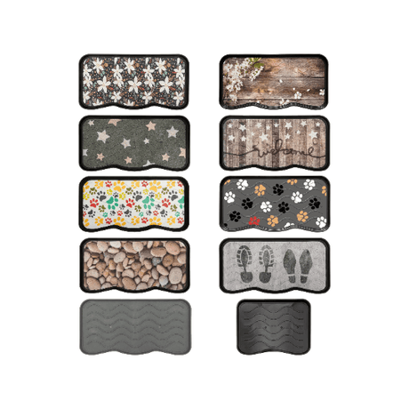 Shoes, Boots & Wellies Tray - Printed Stars