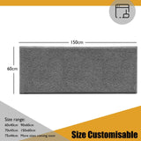 Dark Grey Indoor Runner Mats 150cm x 60cm